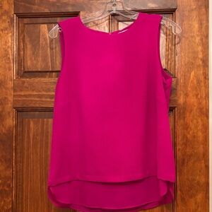 Rose & Olive Fuchsia Sleeveless Blouse